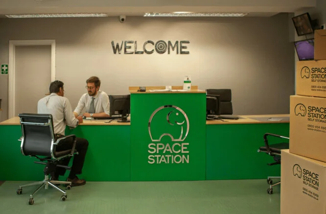 Space Station Slough reception